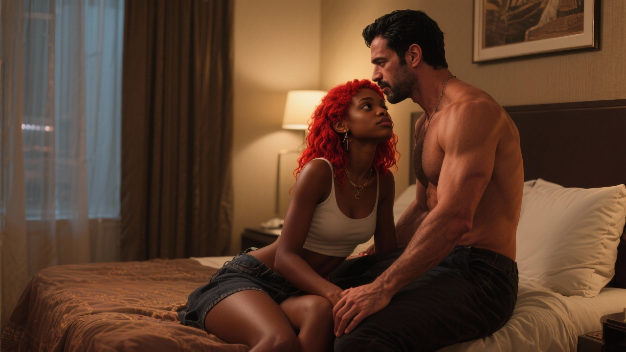 Midnight Whispers in a Lavender Garden