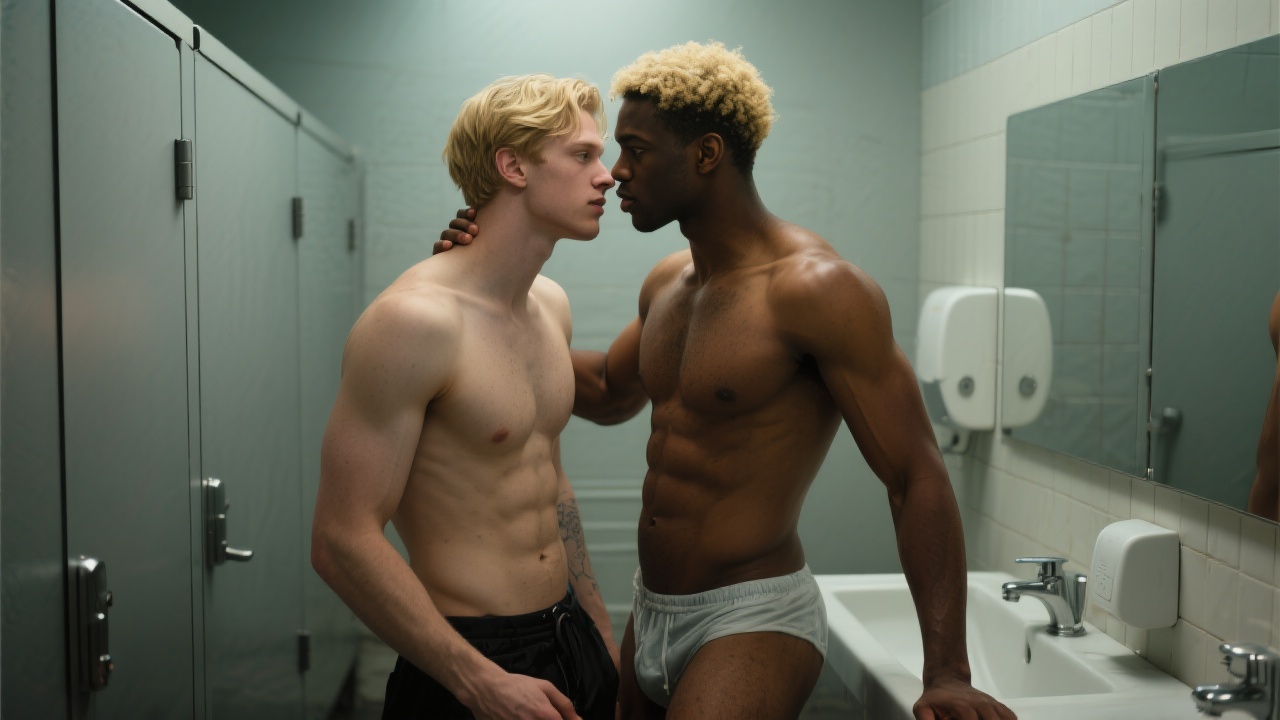 Autumn Nights in the Restroom's Forbidden Shadows