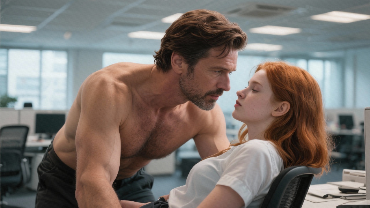 Autumn Afternoon Encounter at the Office