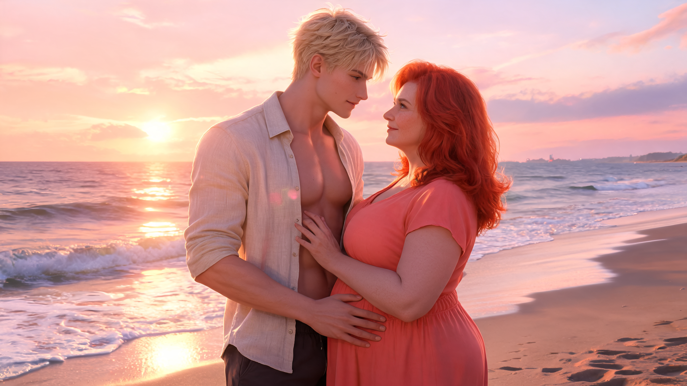 A Flicker of Lust on Sunset Sands