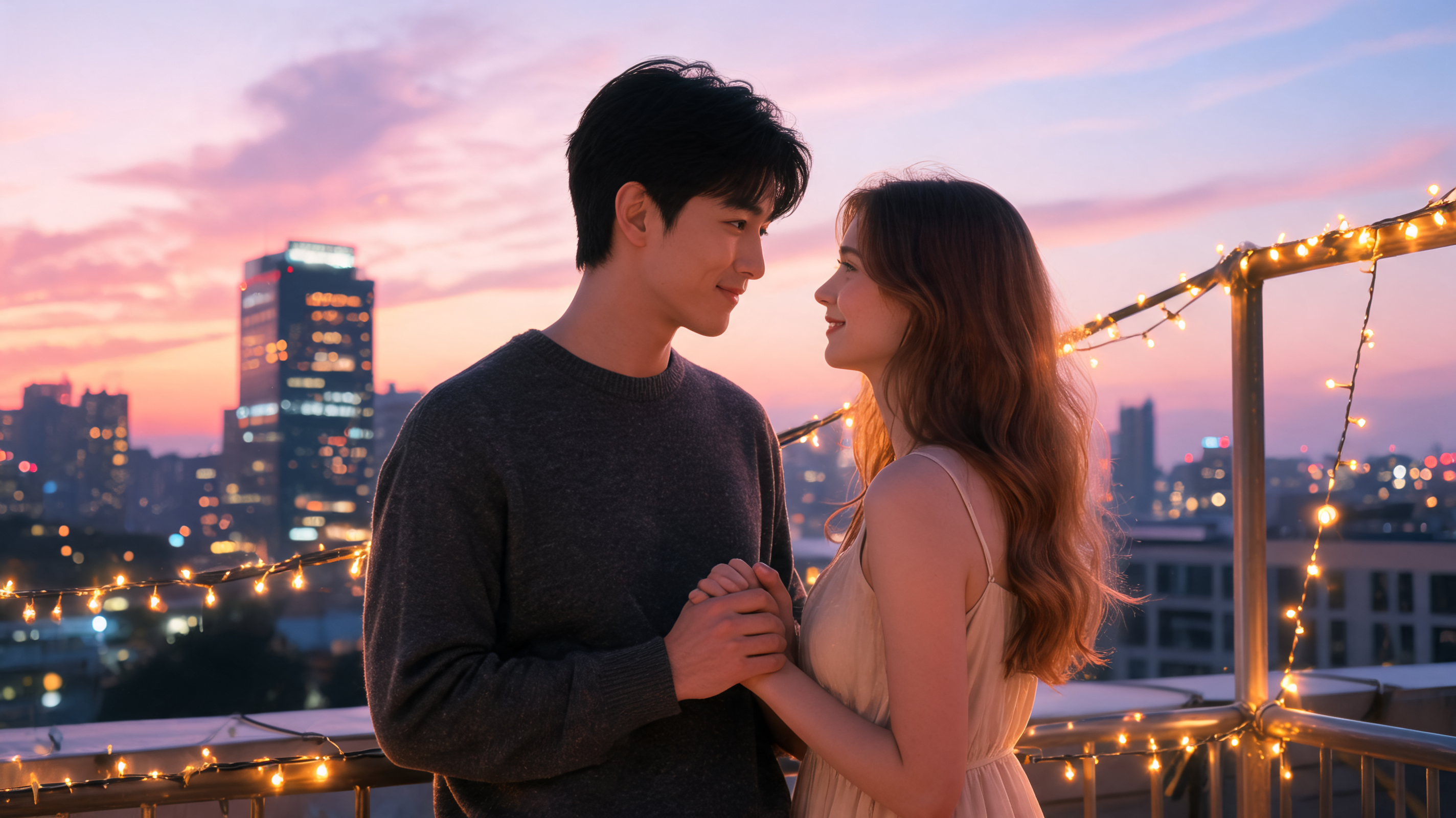 Sunset on the Rooftop of Forever