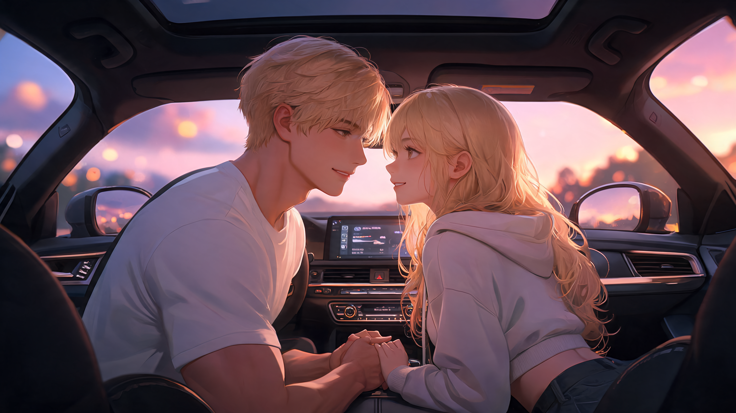 Moonlit Highway Seduction