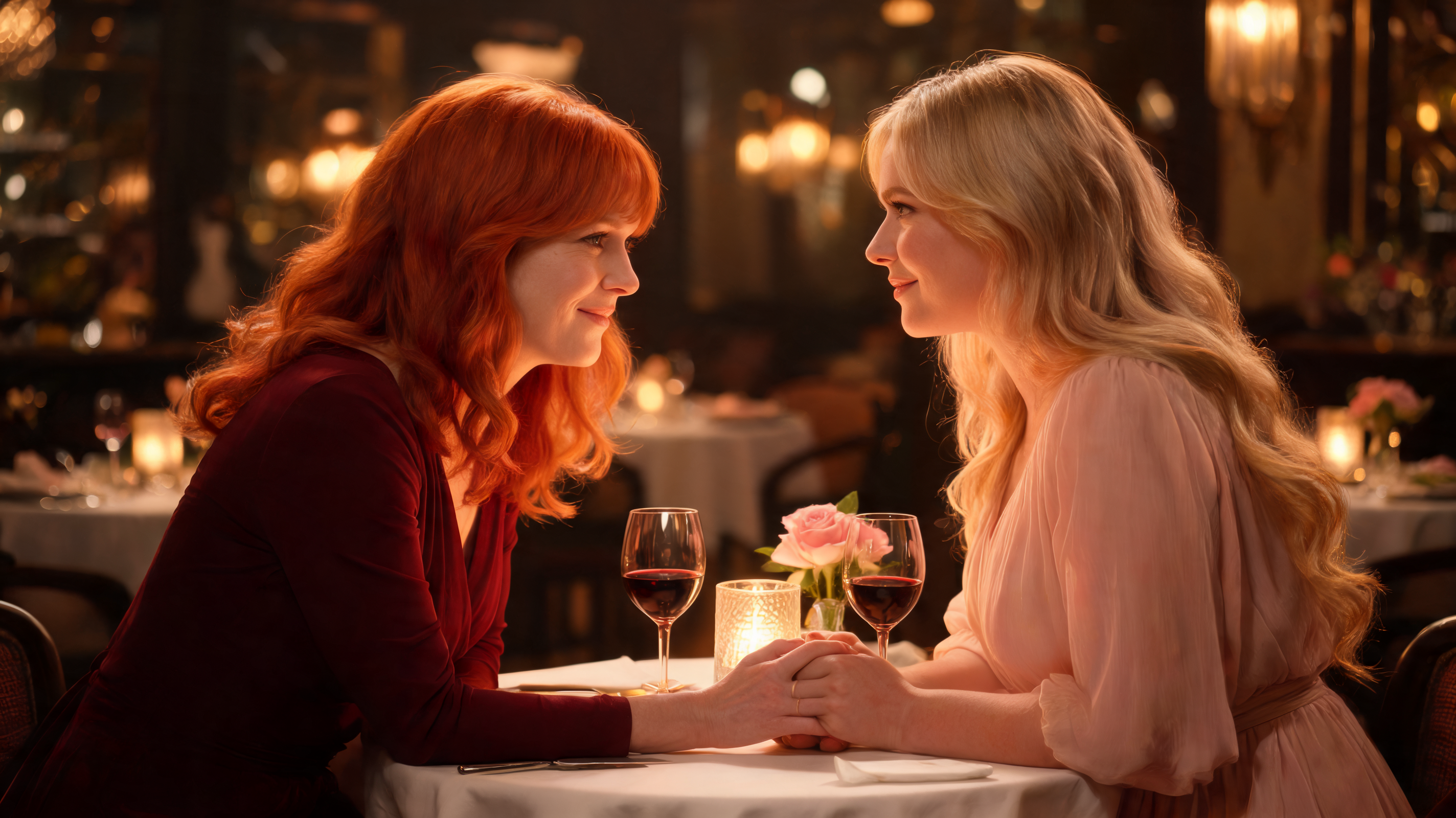 Table Nine's Blushing Surrender