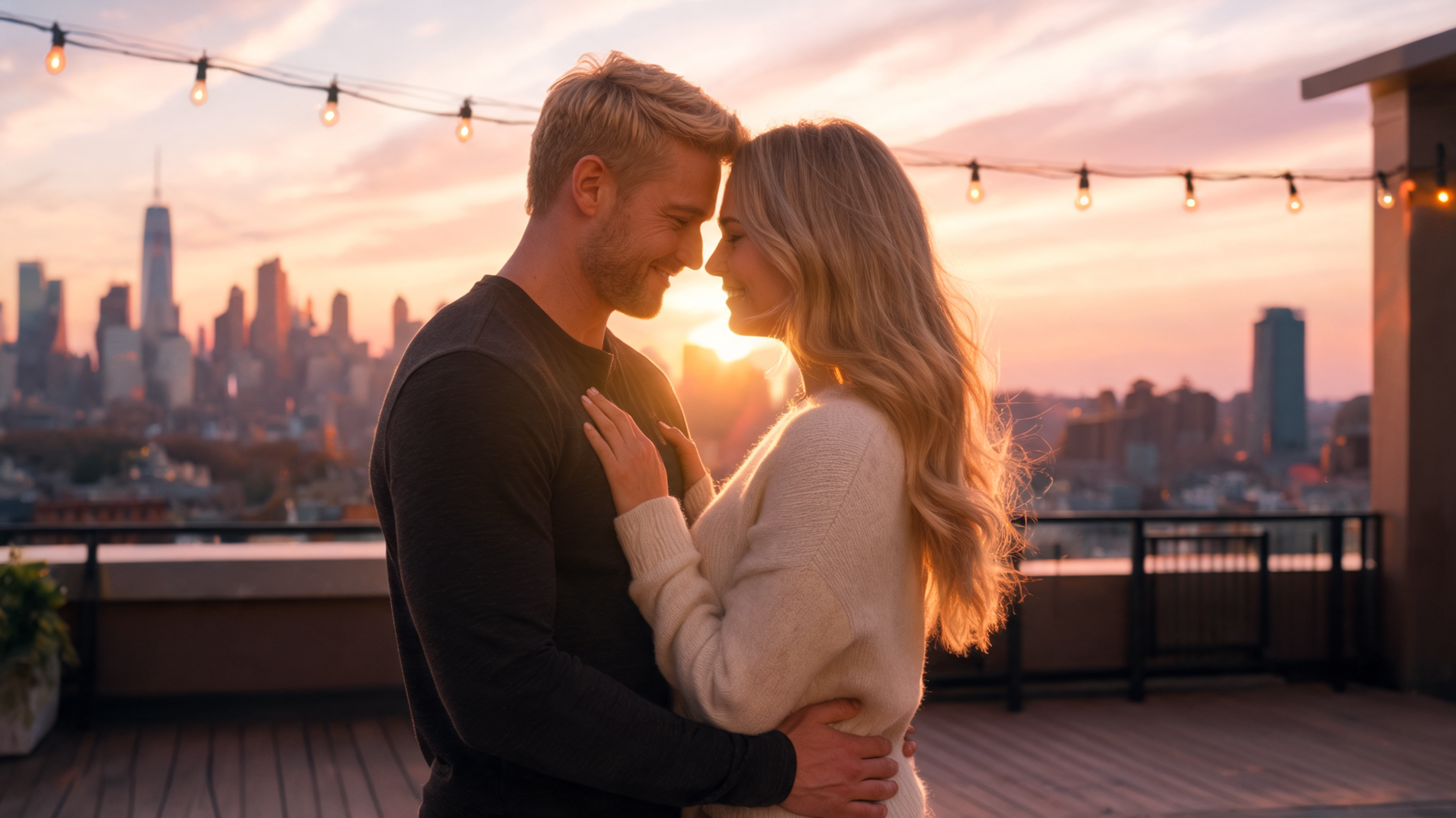 Sunset Serenade on the Rooftop Oasis