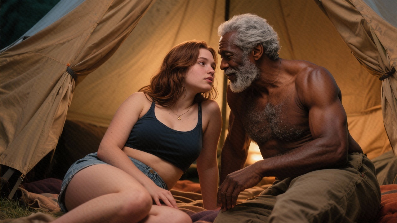 The Forbidden Sunset in the Mystic Tent of Whispers