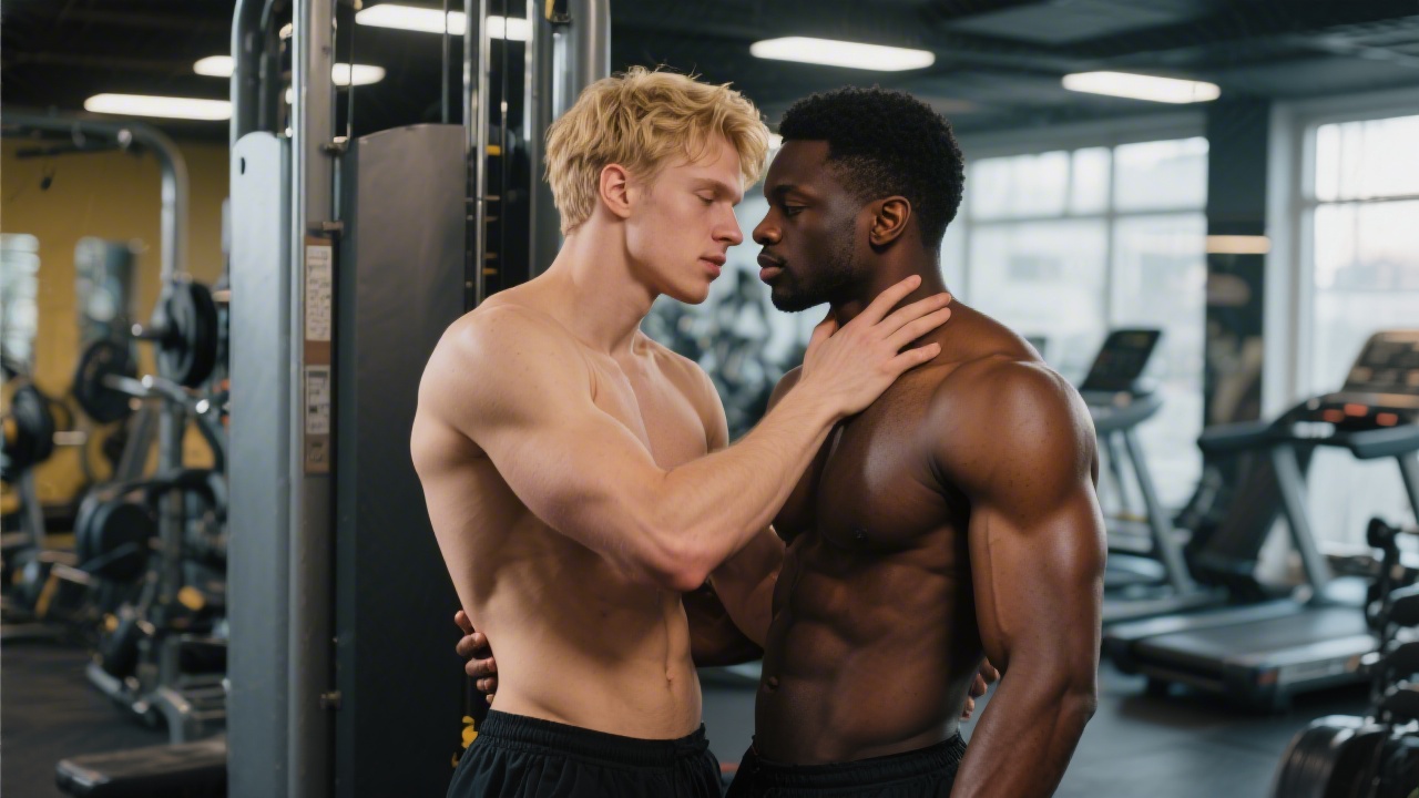 Sweat-Drenched Strangers in the Gym