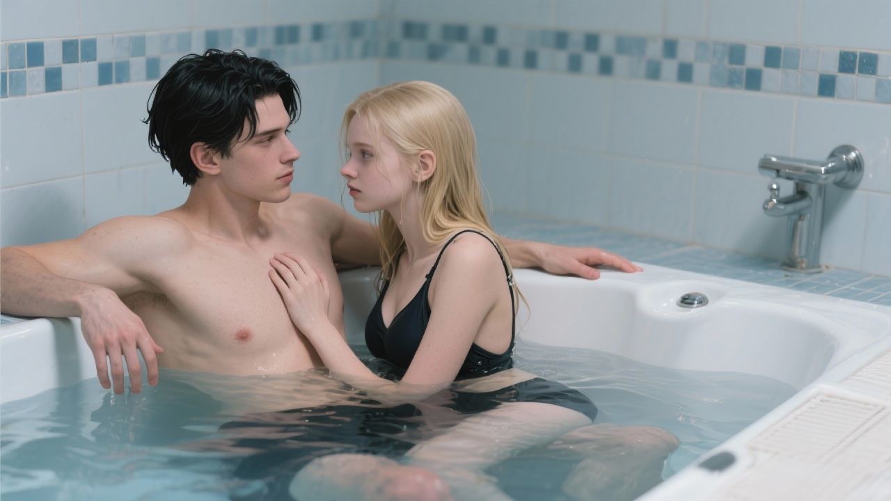 Midnight Whispers in the Hot Tub