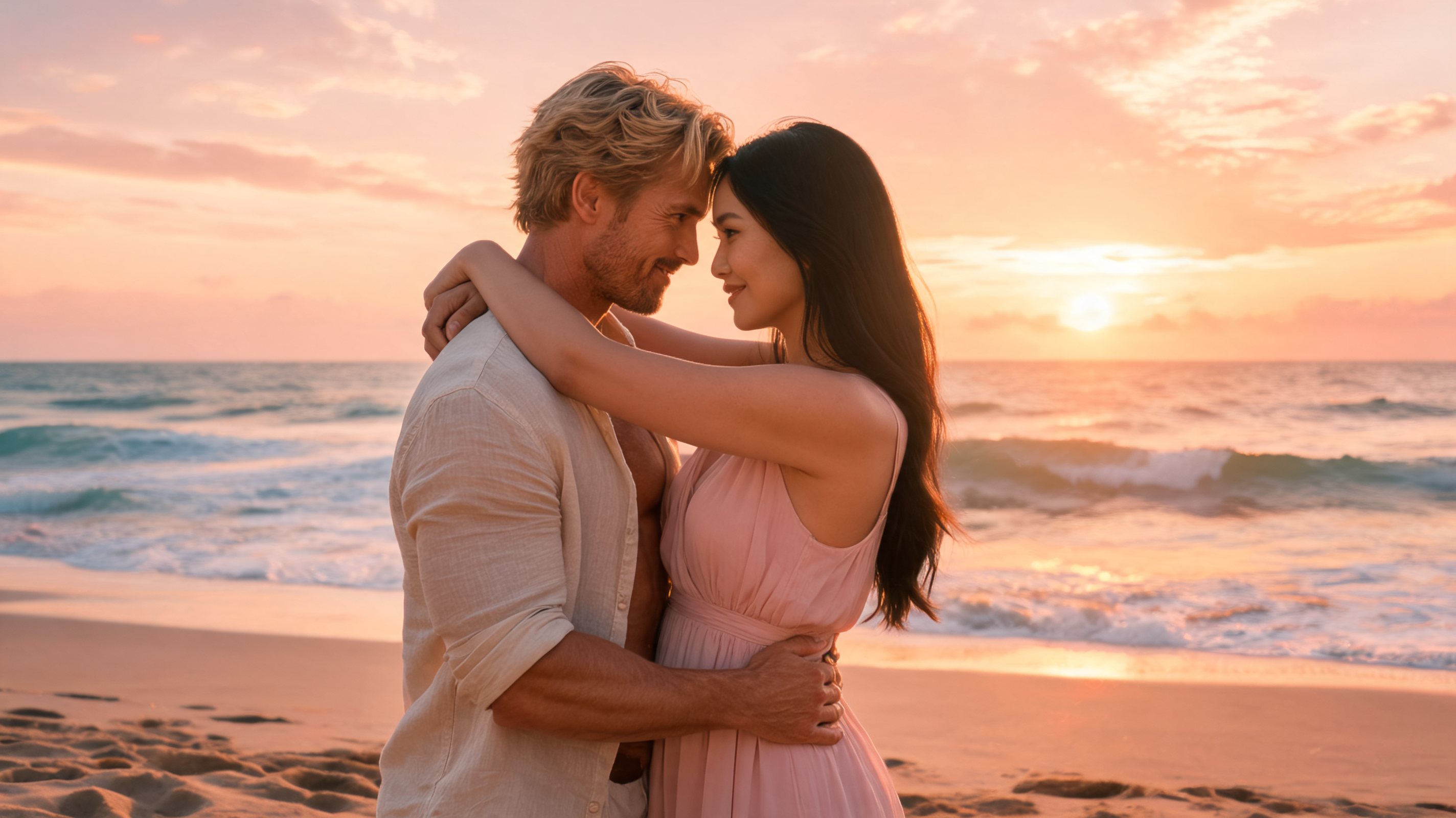 Sunset Serenade on the Forgotten Shore