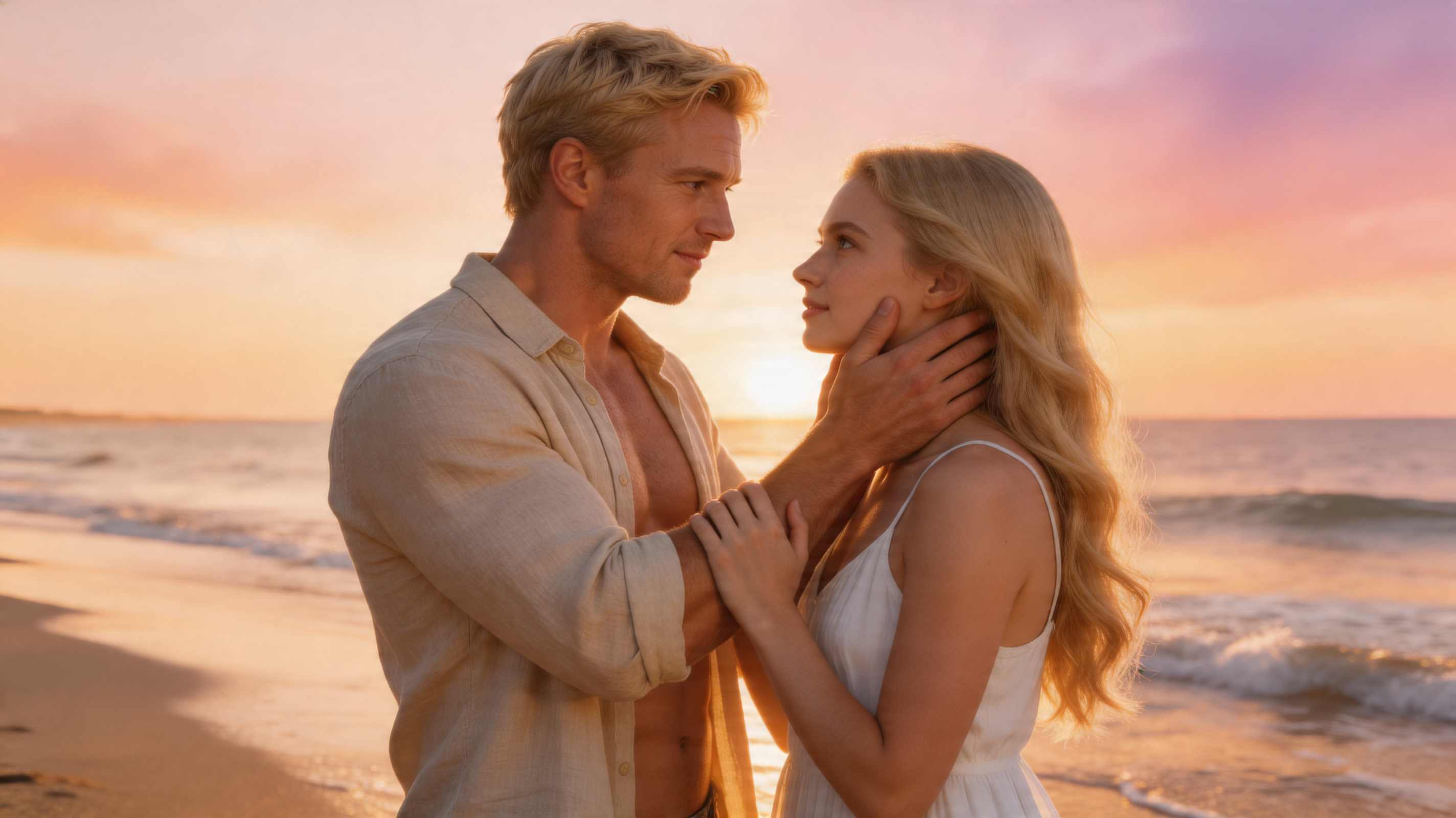 Sunlit Shivers on Whispering Dunes