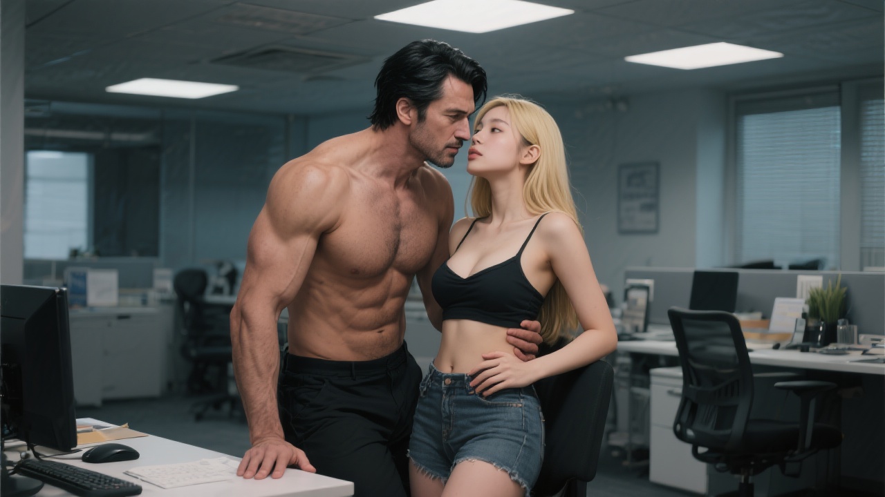 Midnight at the Office Oasis