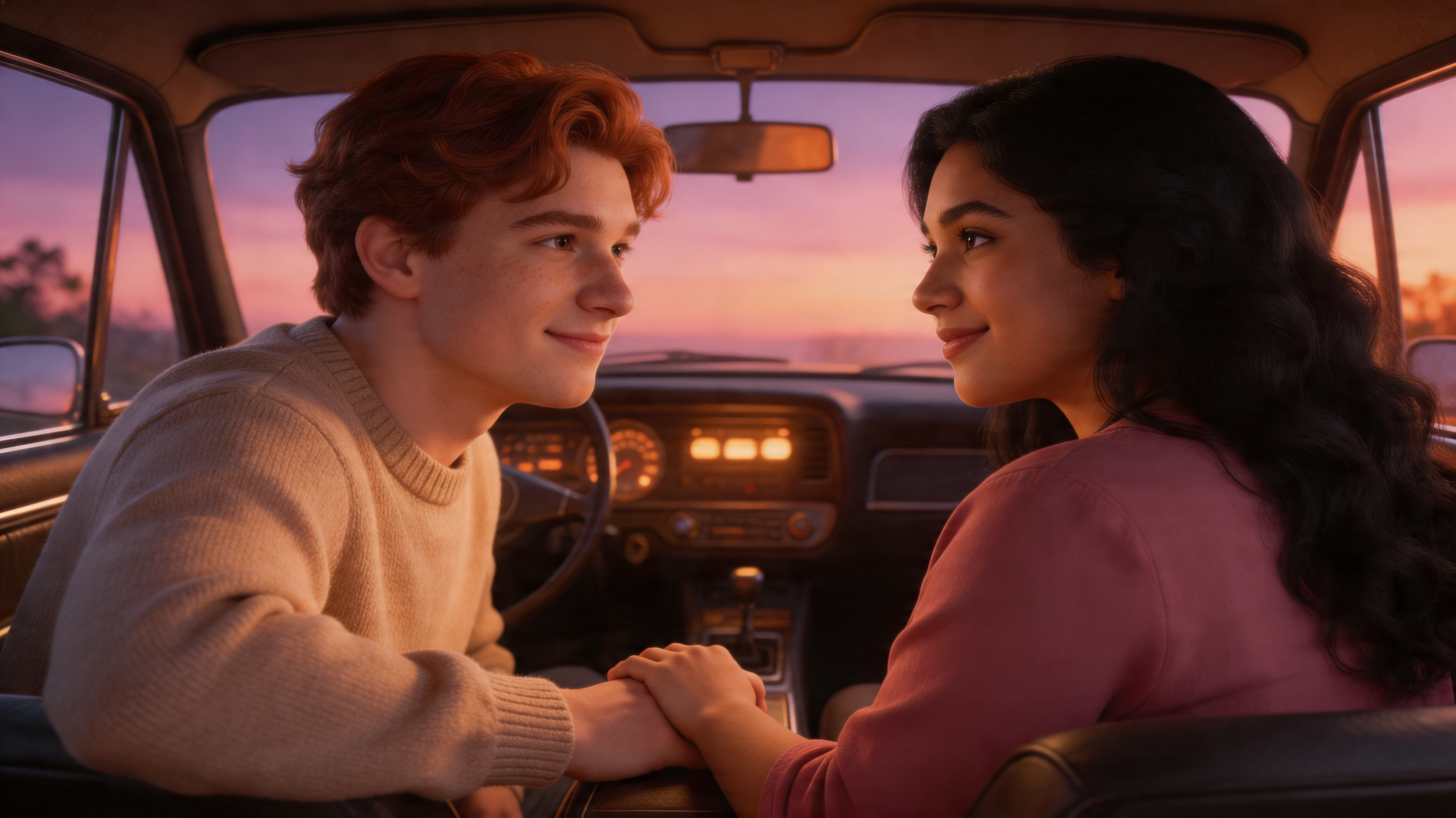 Sun-Scorched Leather and Black-Haired Tempest