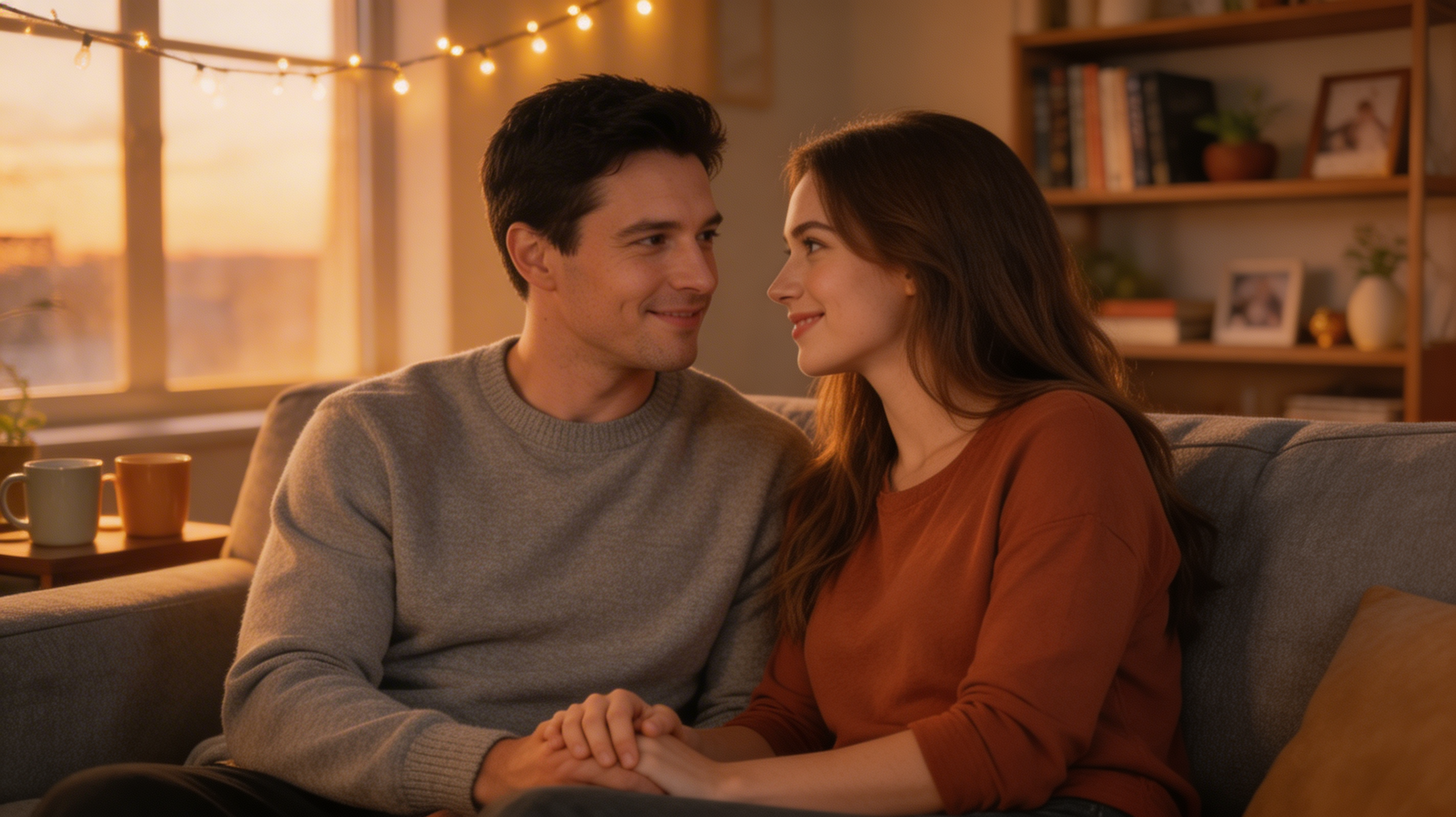 Veiled Flames in the Loft's Amber Cage