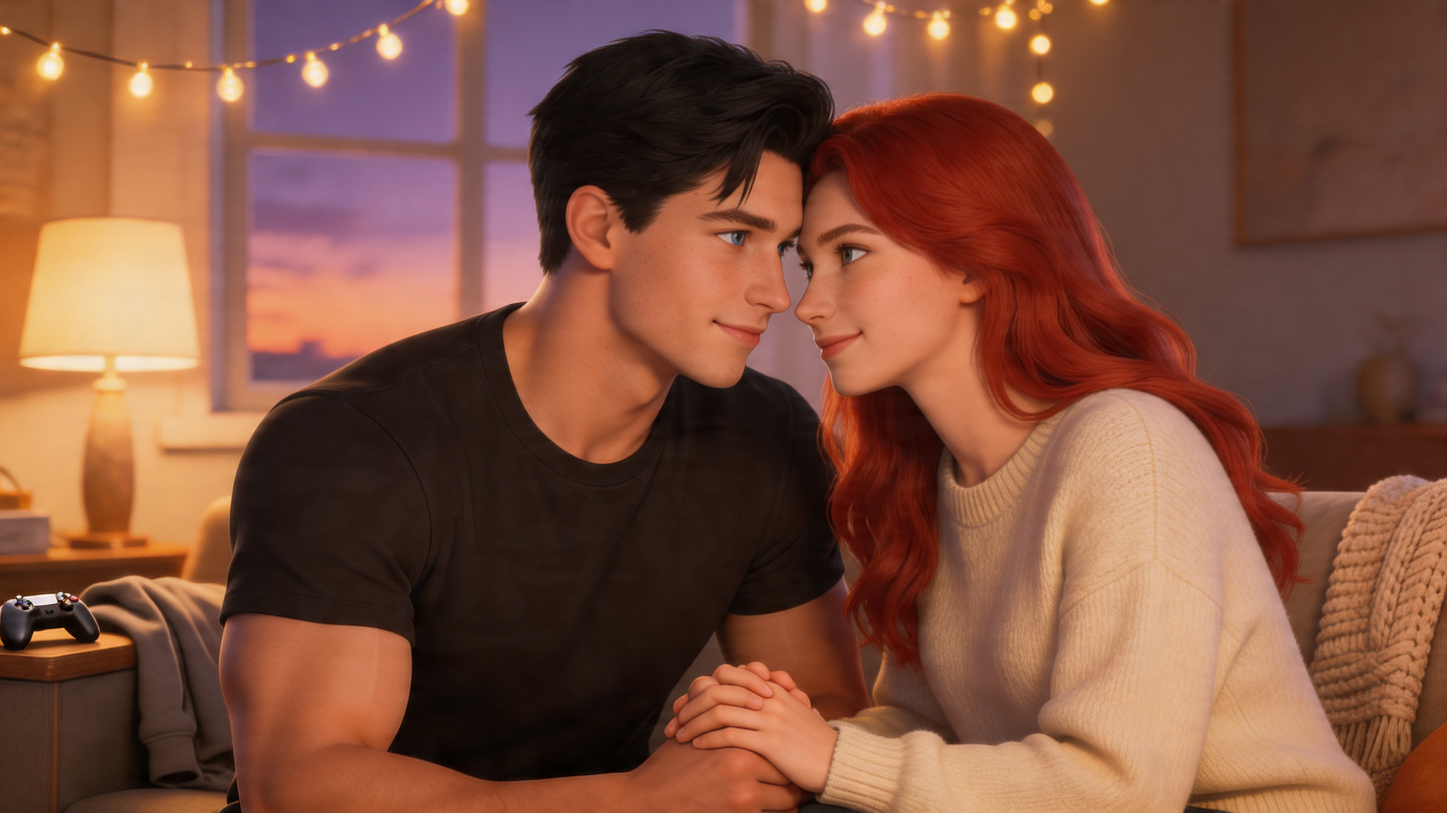 Crimson Surrender in the Sunlit Garrison Quarters