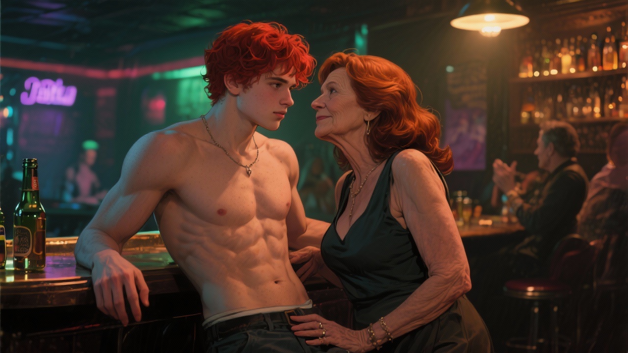 Whispers in the Shadows of the Red Ember Lounge