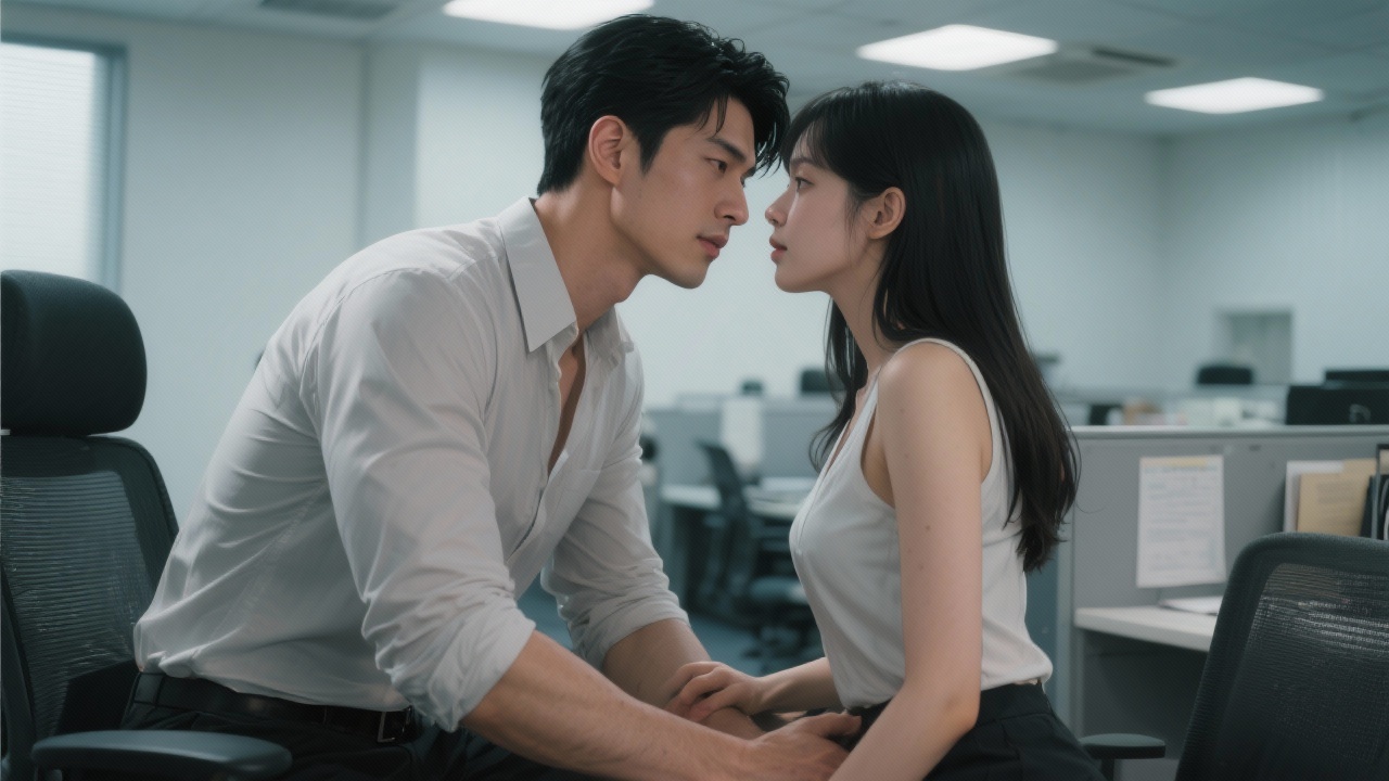 The Winter Evening Office Encounter