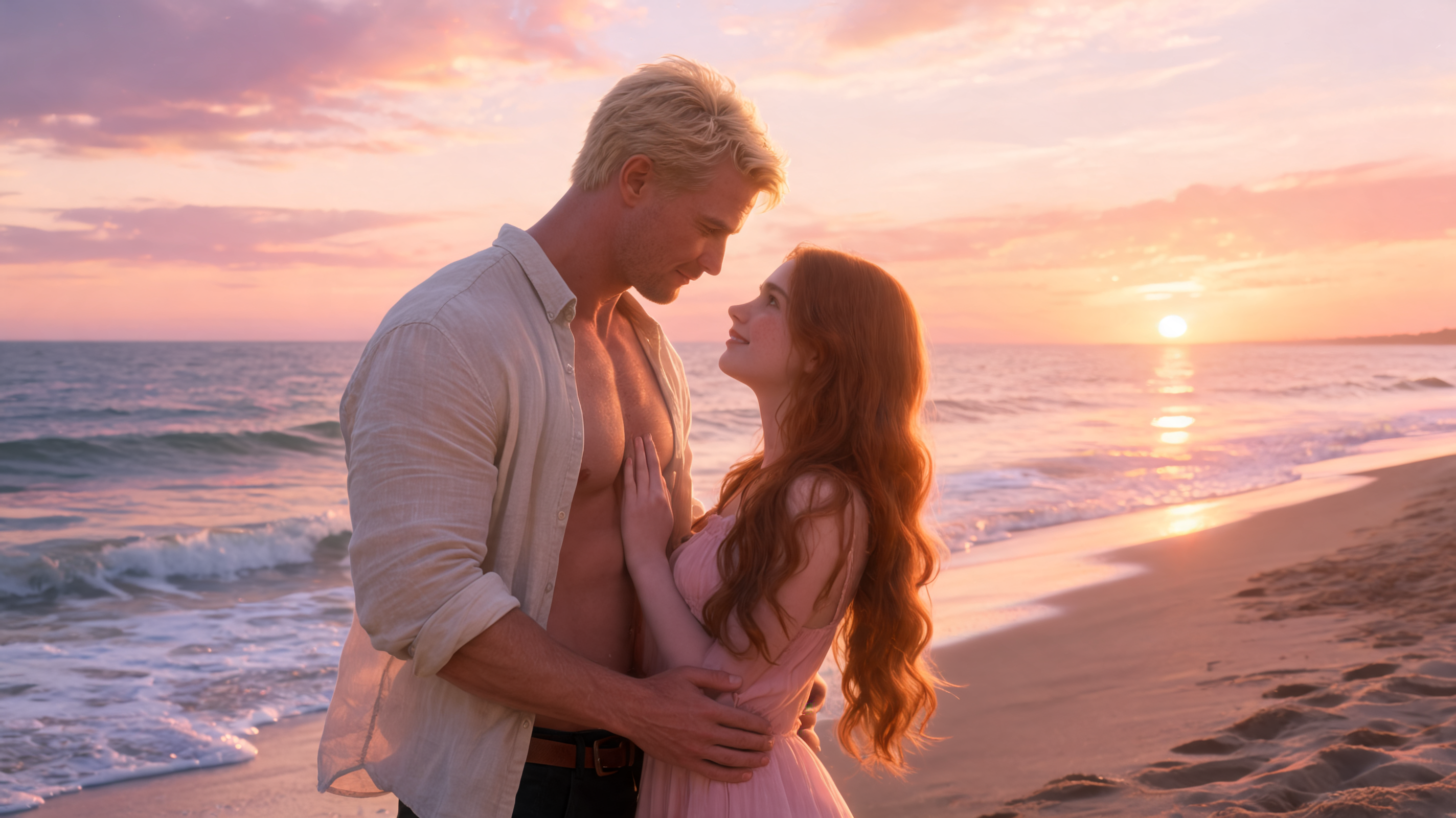 Moonlit Tides of Desire