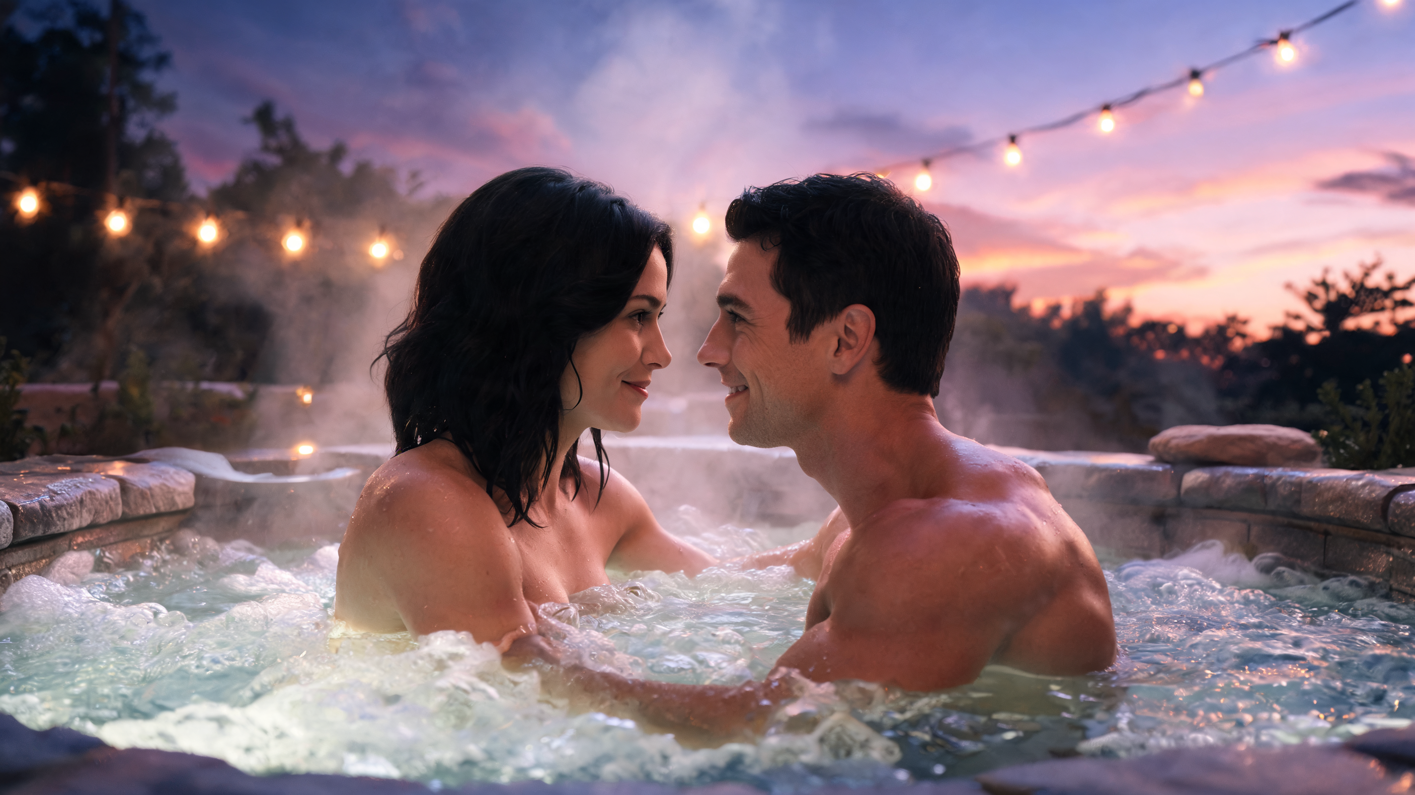 Steamy Nights Under Starlight