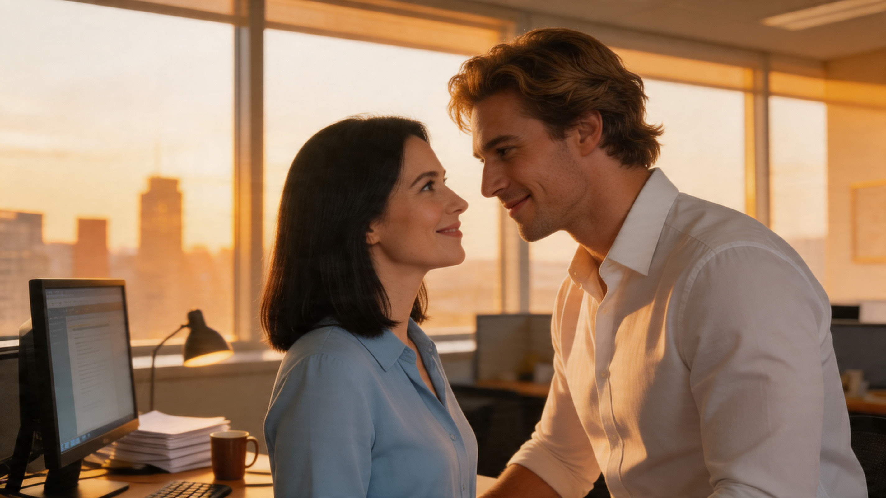 Post-It Promises in the Printer's Glow