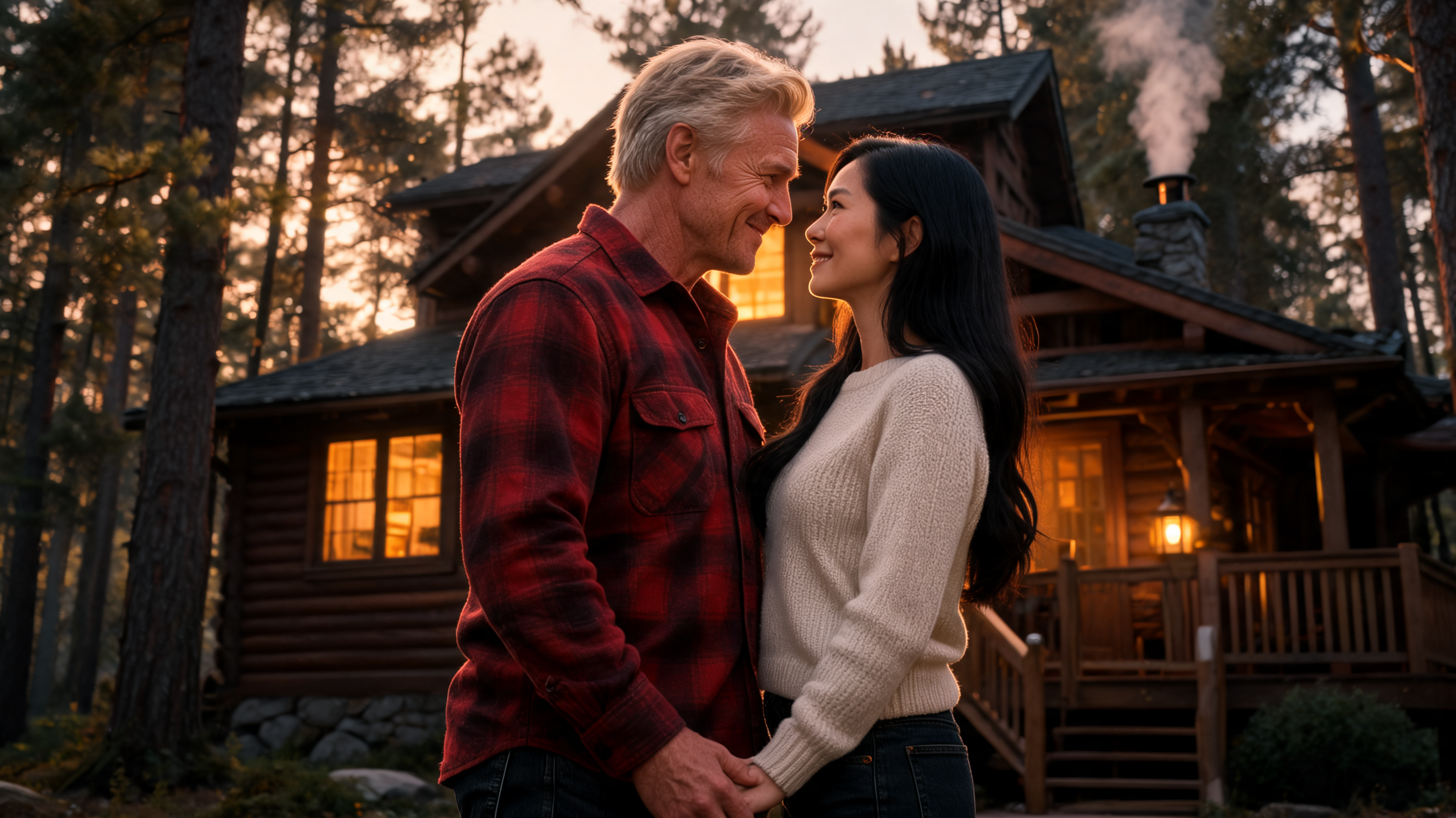 Midnight Secrets of the Forest Cabin