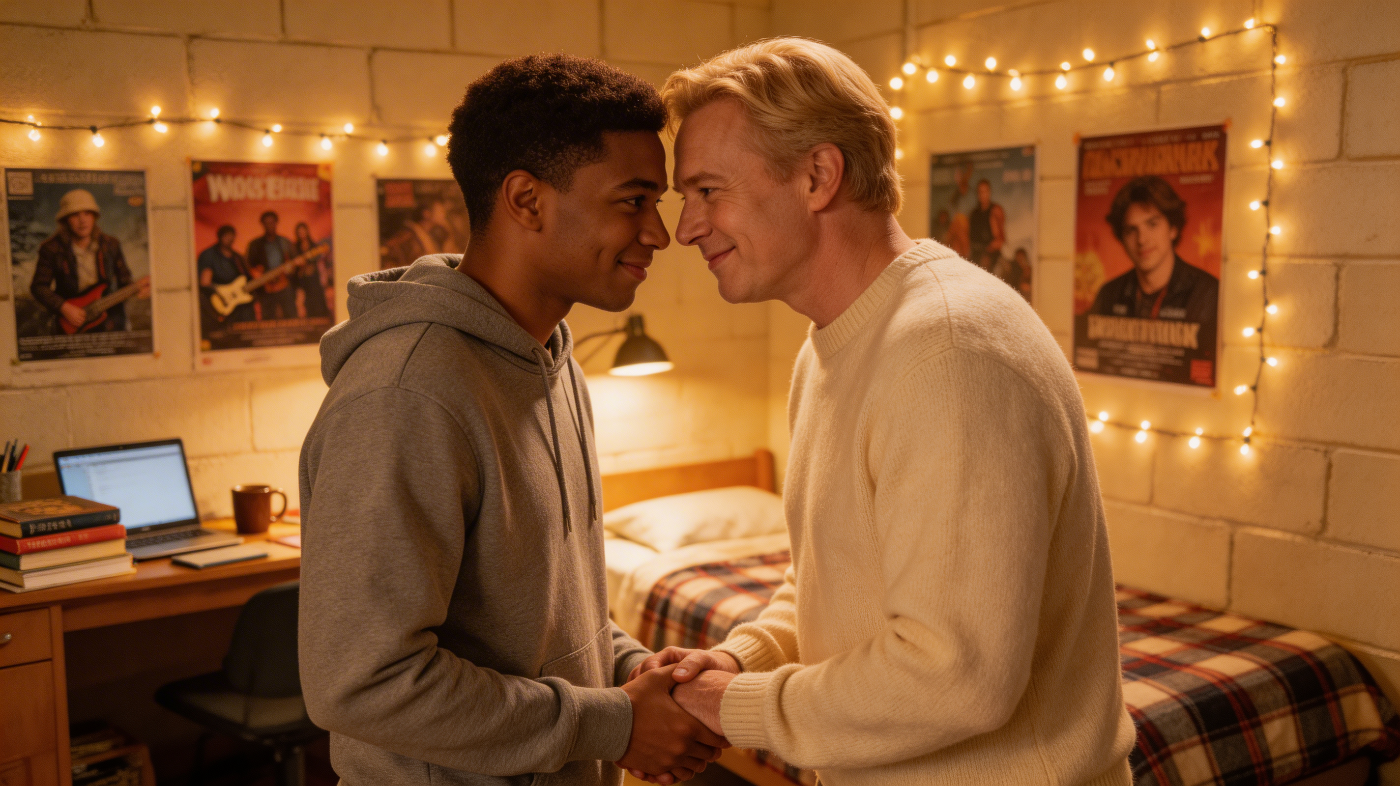 Dorm Room Ember: Claiming the Shy Blonde's Tremble