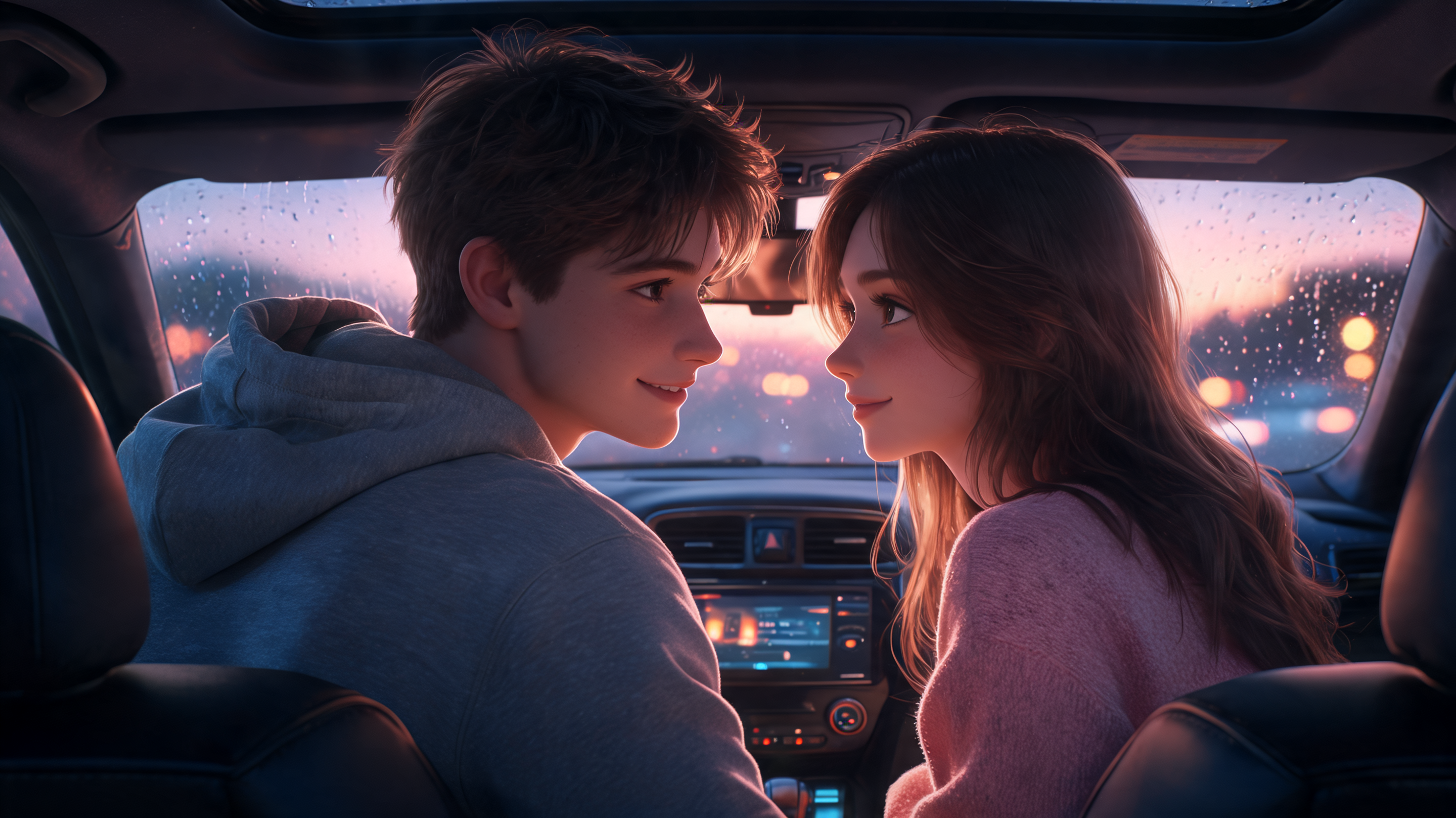 Under the Starlit Hood of My Car