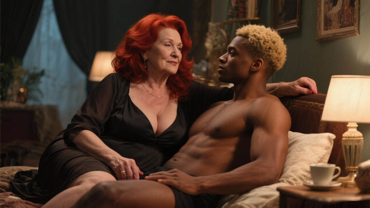 Midnight at the Winter Cabin