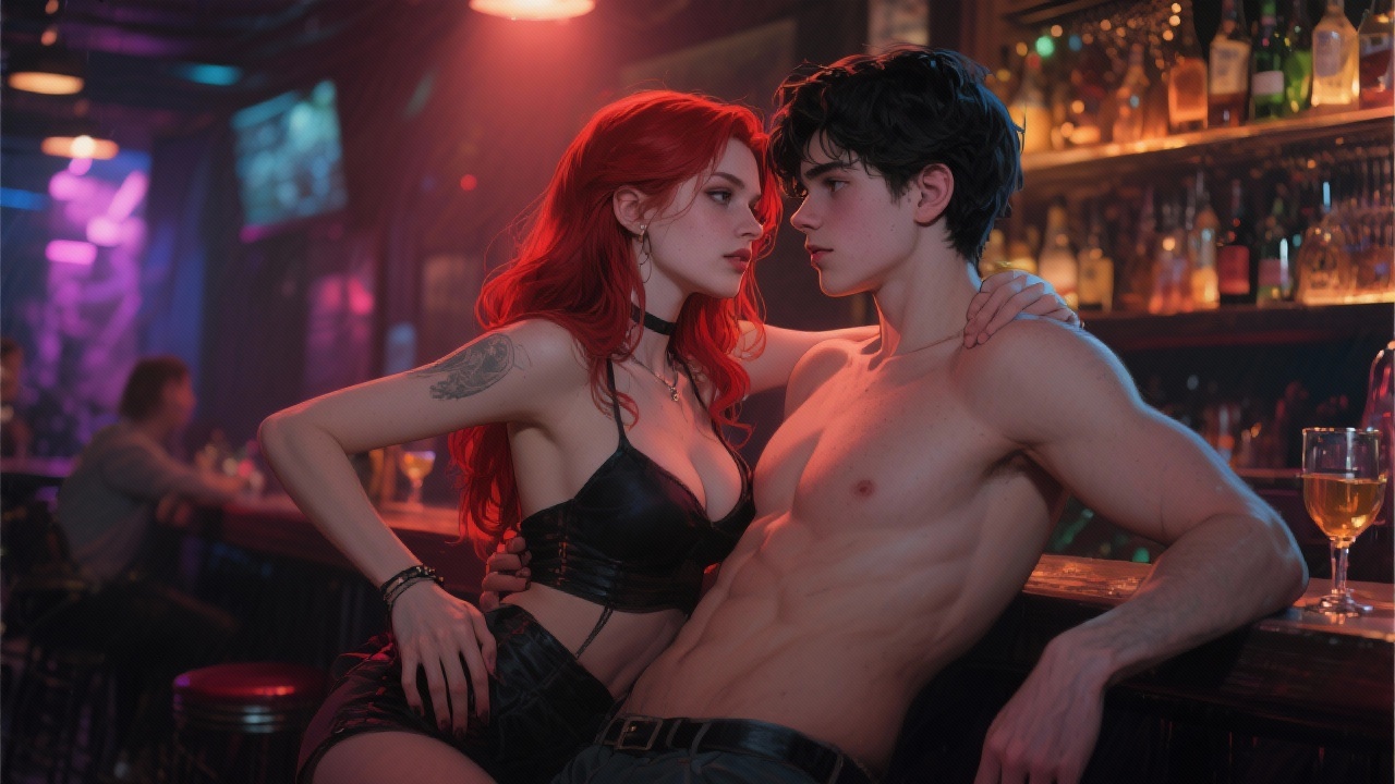 A Redhead in the Shadows