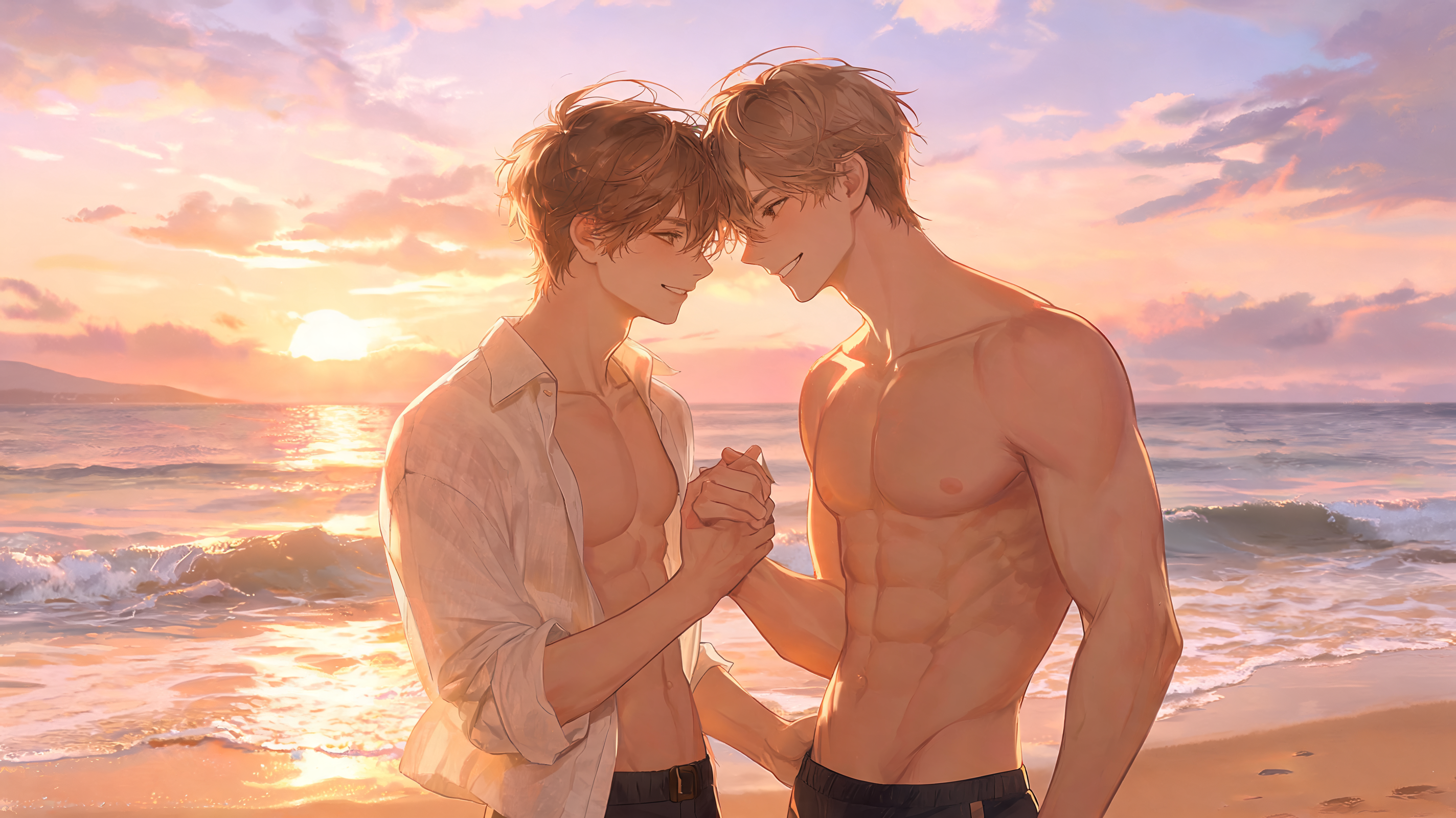 Sun-Drenched Dunes of Shy Surrender