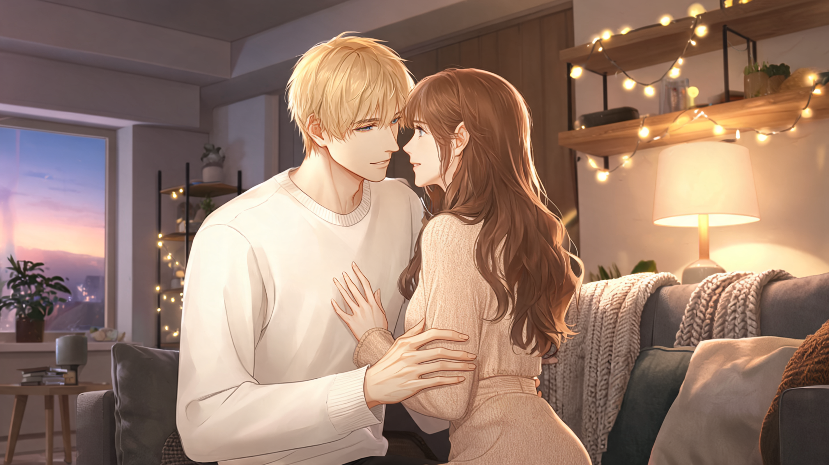 Moonlit Serenade on a Winter's Night