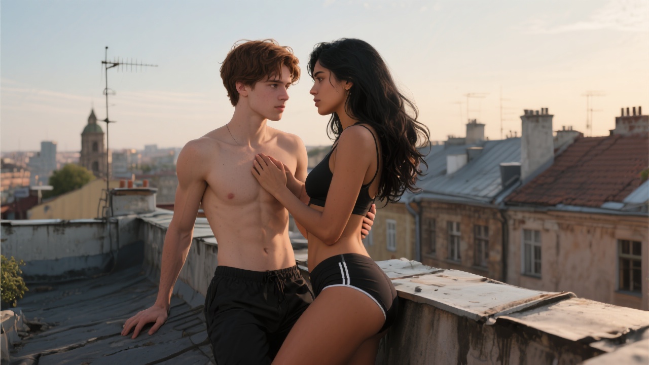 The Sun-Kissed Rooftop Serenade