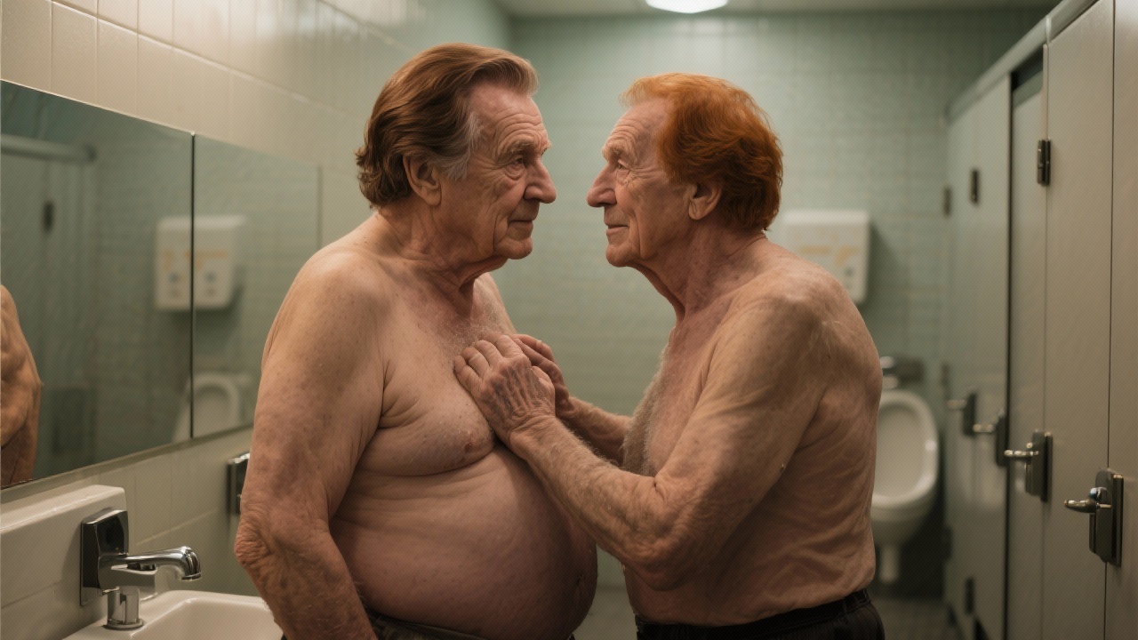 Swept Away in the Stormy Restroom