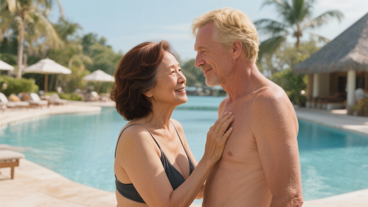 Moonlit Serenade at the Oceanview Resort